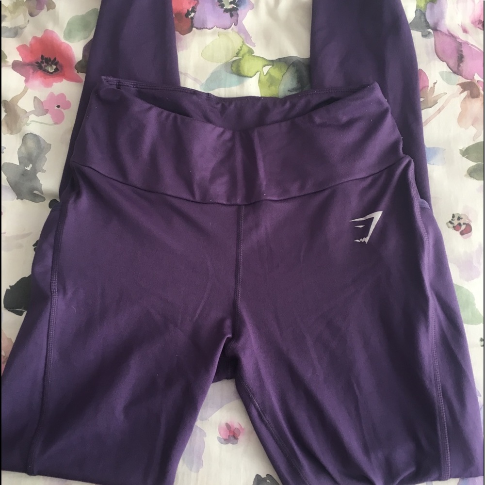 GYMSHARK Dreamy Plum Leggings